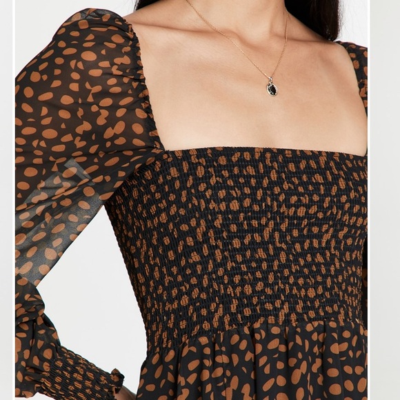 Leopard Print O.P.T. Dress, Small - Picture 3 of 11